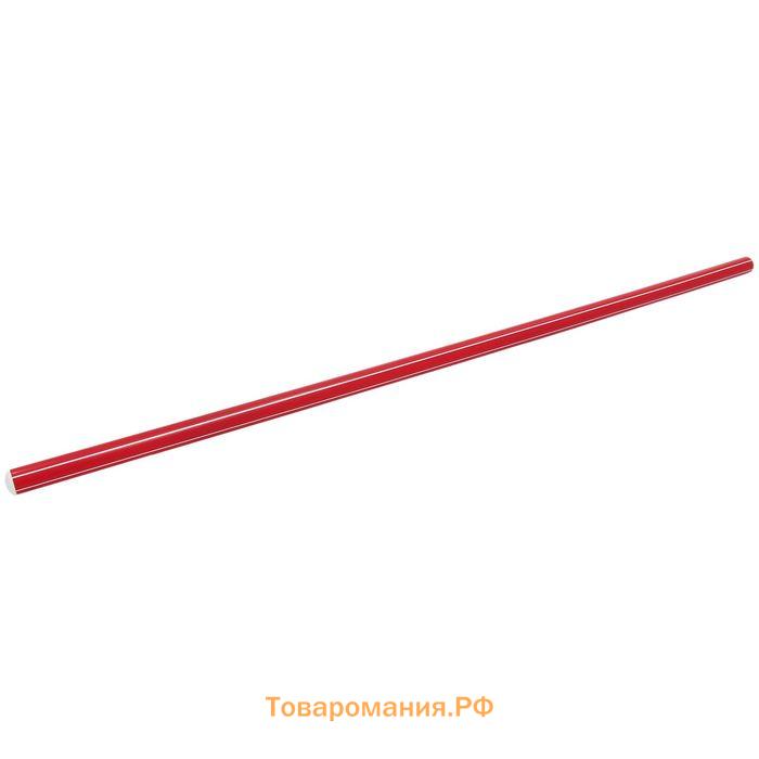 Палка гимнастическая 100 см, красная