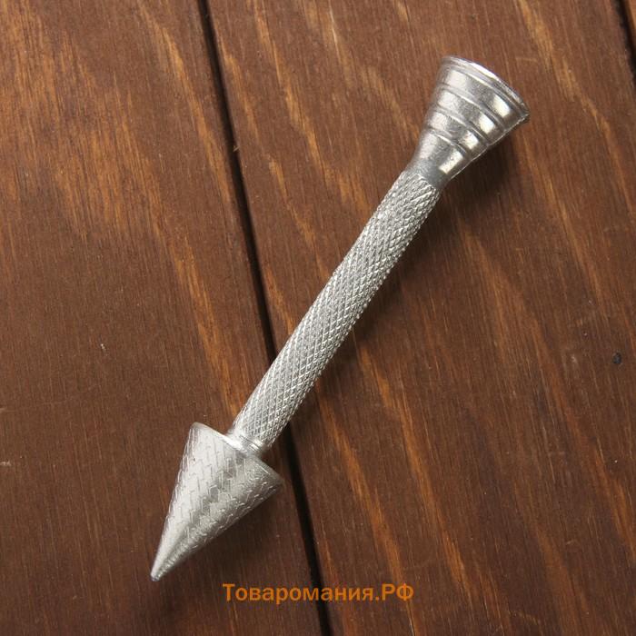 Гвоздь кондитерский для создания цветов , 13.5×2.5 см, серебристый