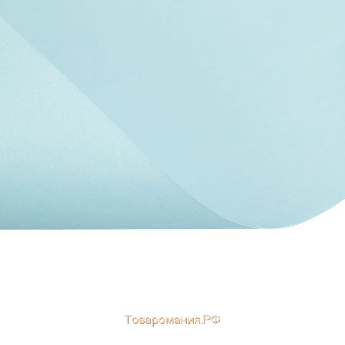 Бумага цветная А4, 100 листов Calligrata Пастель, голубая, 80 г/м²