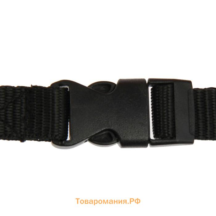 Намордник текстильный, размер 3 (длина по носу 4 см, обхват морды 22 см), микс цветов