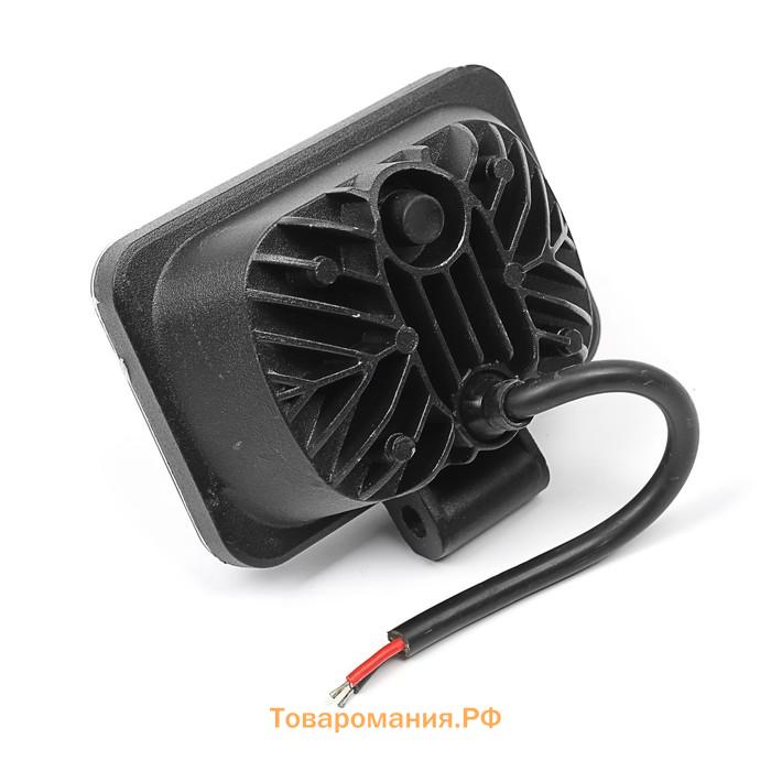 Противотуманная фара, 12 В, 6 LED, IP67, 6000К, направленный свет