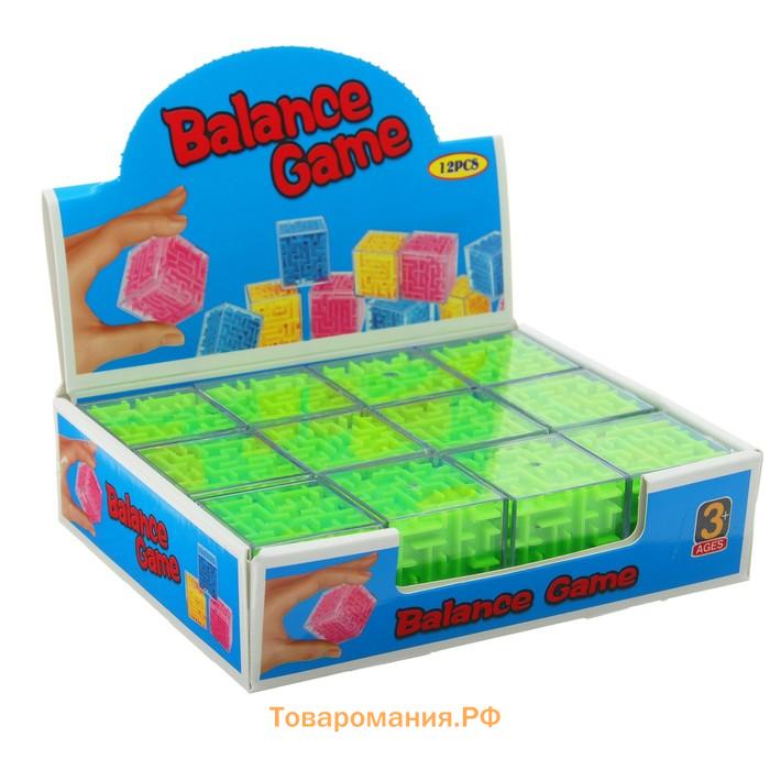 Головоломка «Лабиринт», зелёная