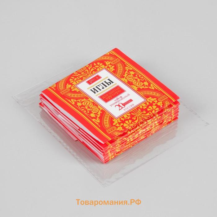 Иглы швейные «Розы», 20 шт.