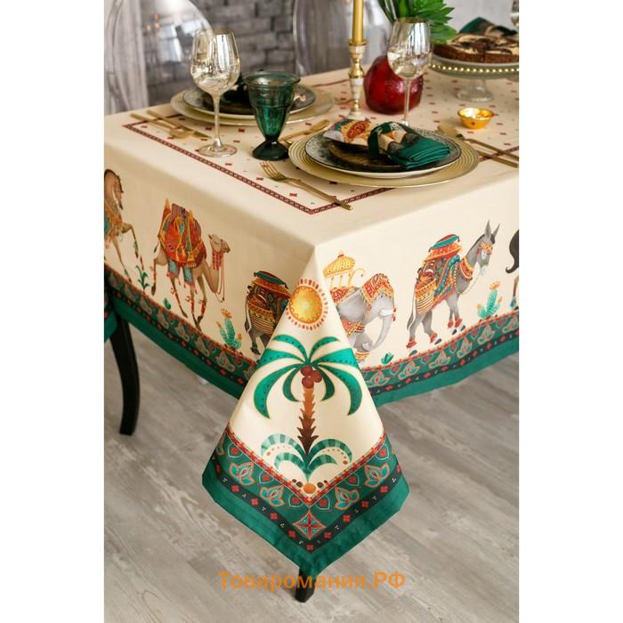 Скатерть "" Нью-Дели 110х145+/-3см,100 % хл, саржа 190 гр/м2