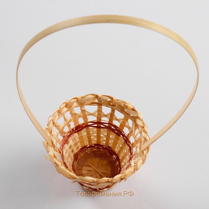 Корзина «Стакан», 12×14 см, бамбук