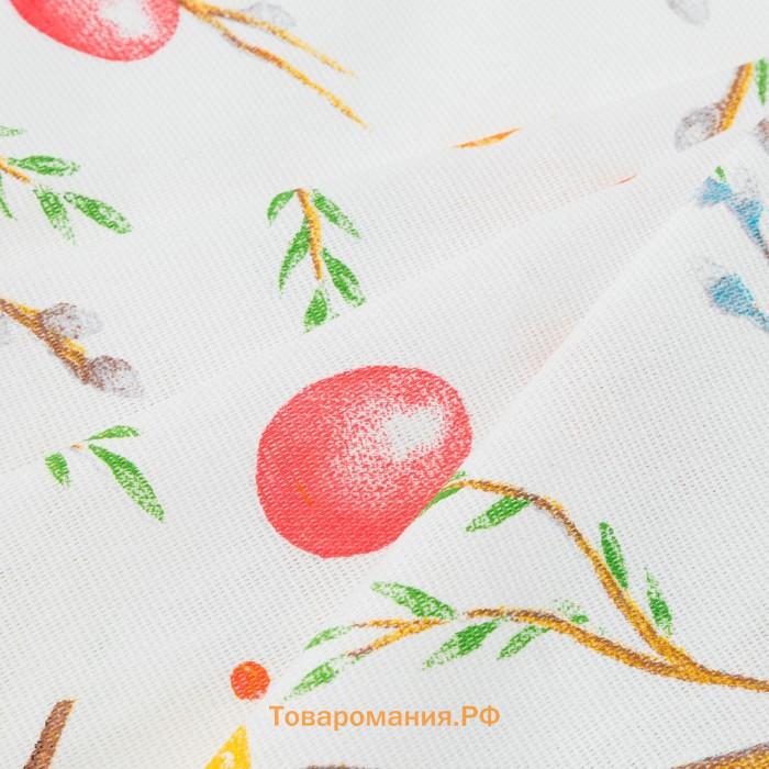 Скатерть  Happy Easter 110×144 см, 100% хлопок, 164 г/м2
