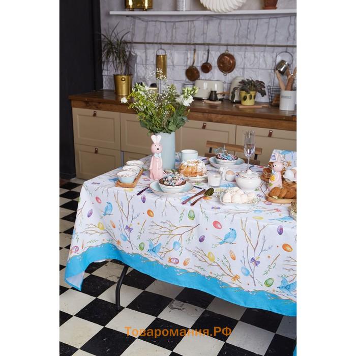Скатерть  Happy Easter 110×144 см, 100% хлопок, 164 г/м2