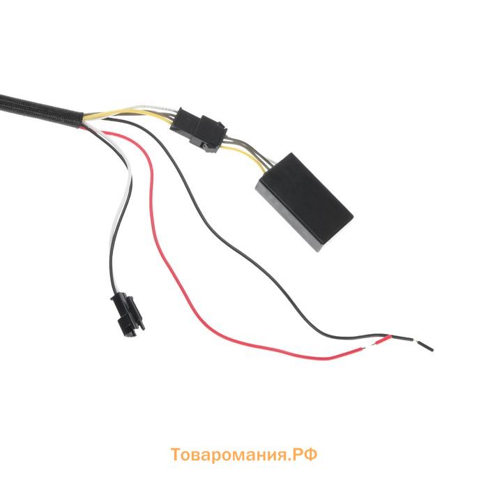 Ручки руля с подогревом, с регулятором, 12 В, посадка 22 мм, черный, набор 2 шт.
