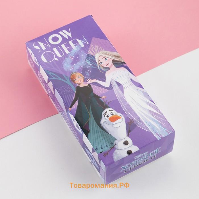 Набор носков "Snow Queen" Холодное сердце, 5 пар, 18-20 см