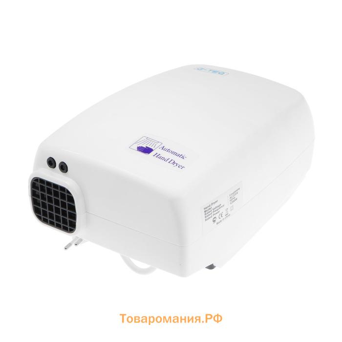 Сушилка для рук G-teq 8809 PW, 1.2 кВт, пластик, белый