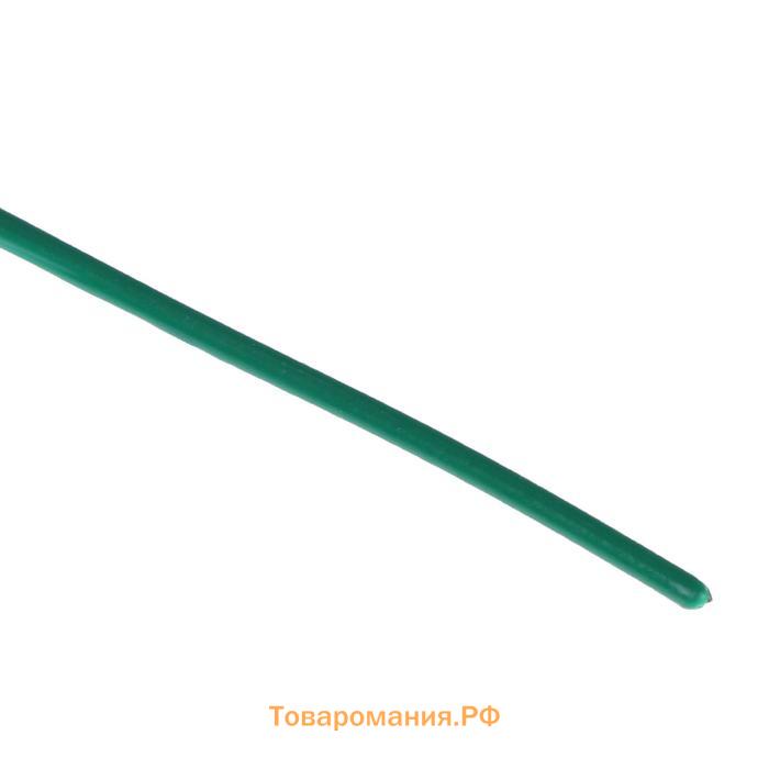Проволока для подвязки растений, 50 м, d = 1,2 мм, зелёная, Greengo