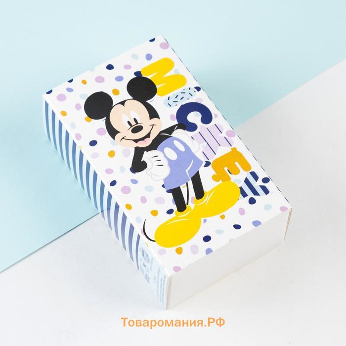 Набор носков Mickey, Микки Маус, 4 пары, 12-14 см