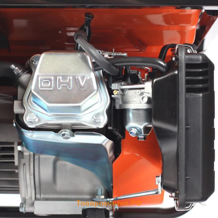 Генератор бензиновый PATRIOT MaxPowerSRGE2500, 4Т, 2.2 кВт, 2х220/12 В, ручной стартер