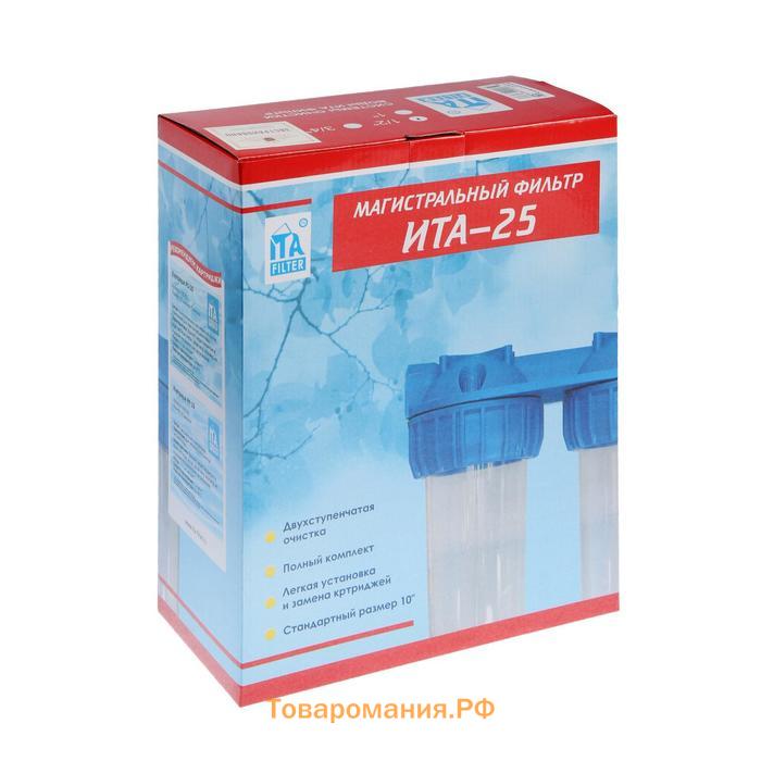 Корпус для фильтра ITA Filter F20125-1/2P, для холодной воды, 15 л/мин, до 35° С, 1/2"