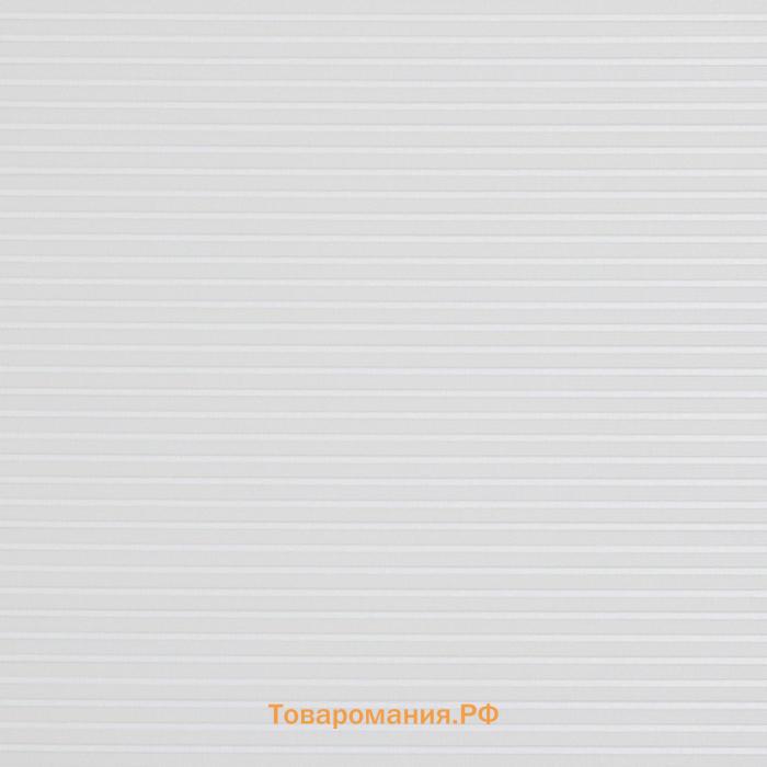 Рулонная штора «Вэил», 100х160 см, цвет белый