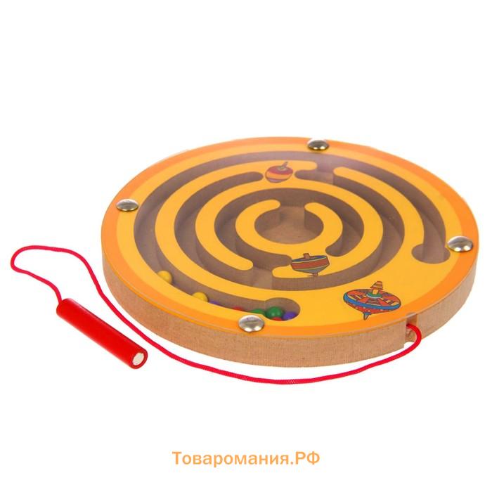 Лабиринт магнитный малый «Волчок» МИКС