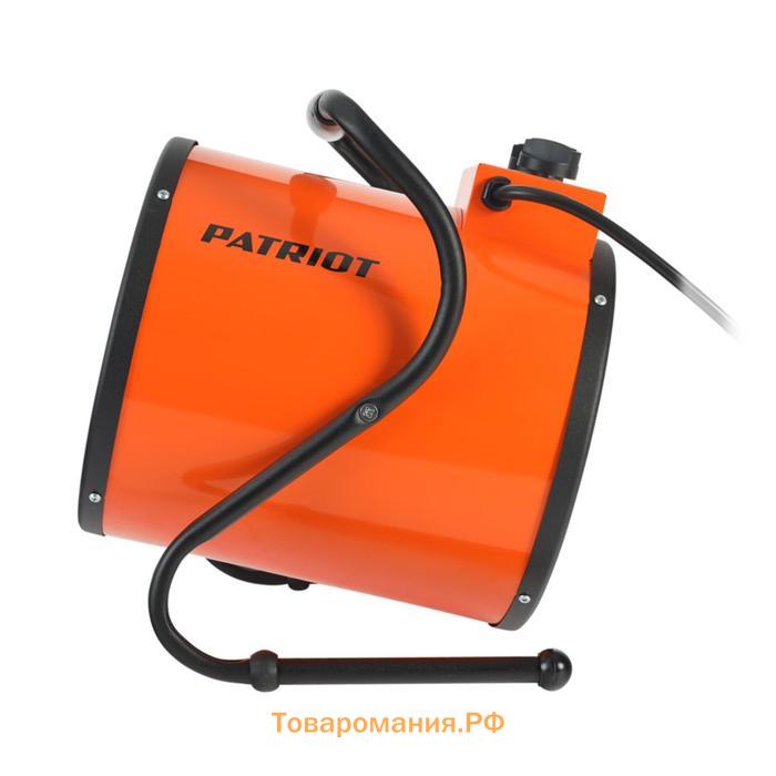 Тепловая пушка PATRIOT PT-R 5, 220 В, 4.5 кВт, 400 м3/ч, нерж.ТЭН, термостат, без вилки