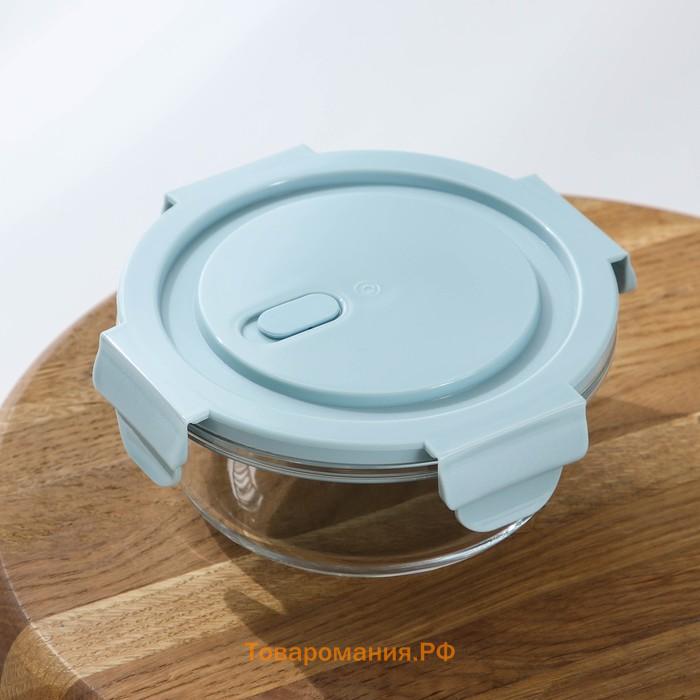 Контейнер  Cook and Freeze, 370 мл, 13.5×6 см, с крышкой, жаропрочное стекло, МИКС