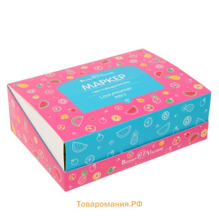 Маркер-текстовыделитель LadyMarker Mini, 1-5 мм, МИКС