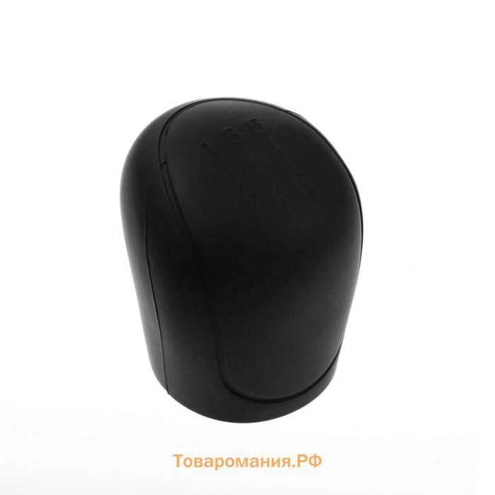 Чехол на ручку КПП, ручник, черный, набор 2 шт.
