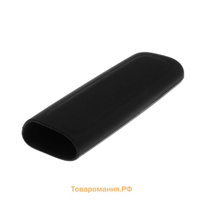 Чехол на ручку КПП, ручник, черный, набор 2 шт.