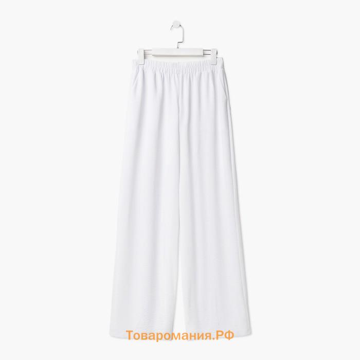 Костюм женский (туника, брюки) MINAKU: Casual Collection цвет белый, размер 46