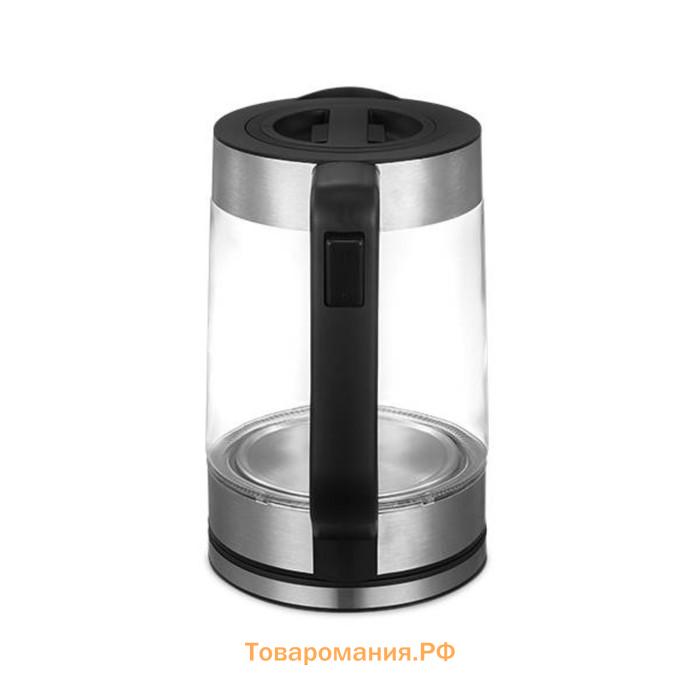 Чайник электрический BQ KT1840G, 1.8 л, 1800 Вт, чёрный