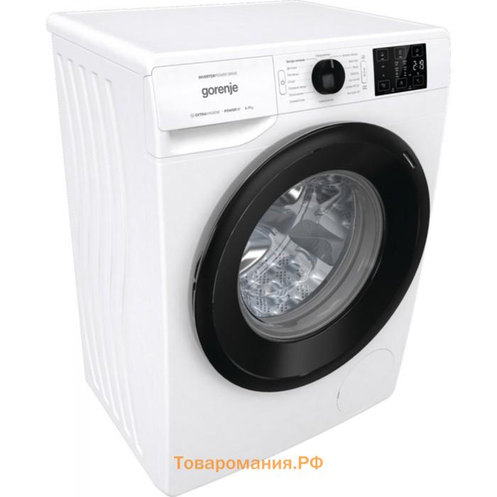 Стиральная машина Gorenje WNEI72SB класс: A+++, 1200 об/мин, до 7 кг, белая с черным