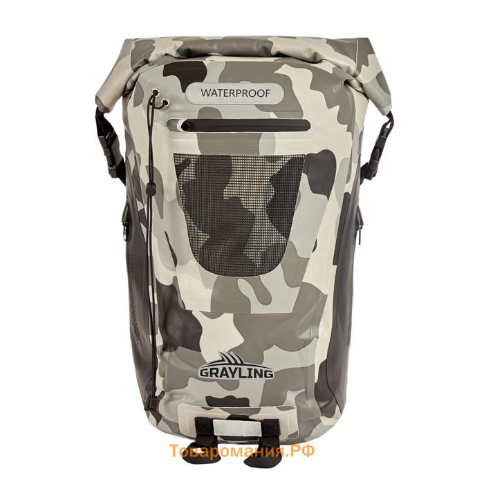 Герморюкзак GRAYLING "Kadrin", 25L, серый кмф, B1719