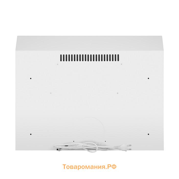 Вытяжка HOMSair HORIZONTAL 60, плоская, 420 м3/ч, 3 скорости, 60 см, белая