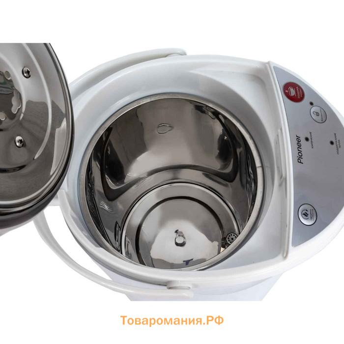 Термопот Pioneer TP710, 730 Вт, 3 способа подачи воды, 5 л, белый