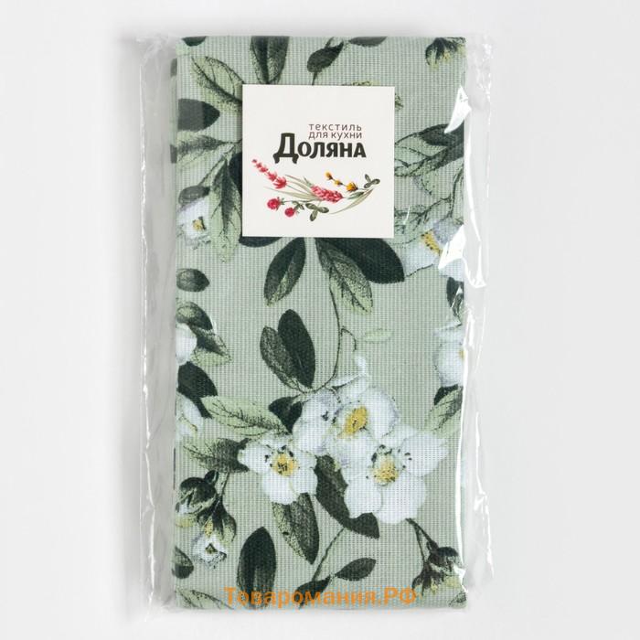 Дорожка  Apple flowers 40х146 см, 100% хл, рогожка 164 г/м2