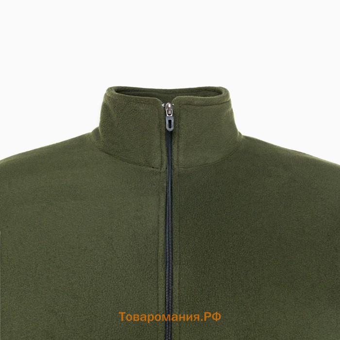 Толстовка мужская, цвет хаки, размер 50