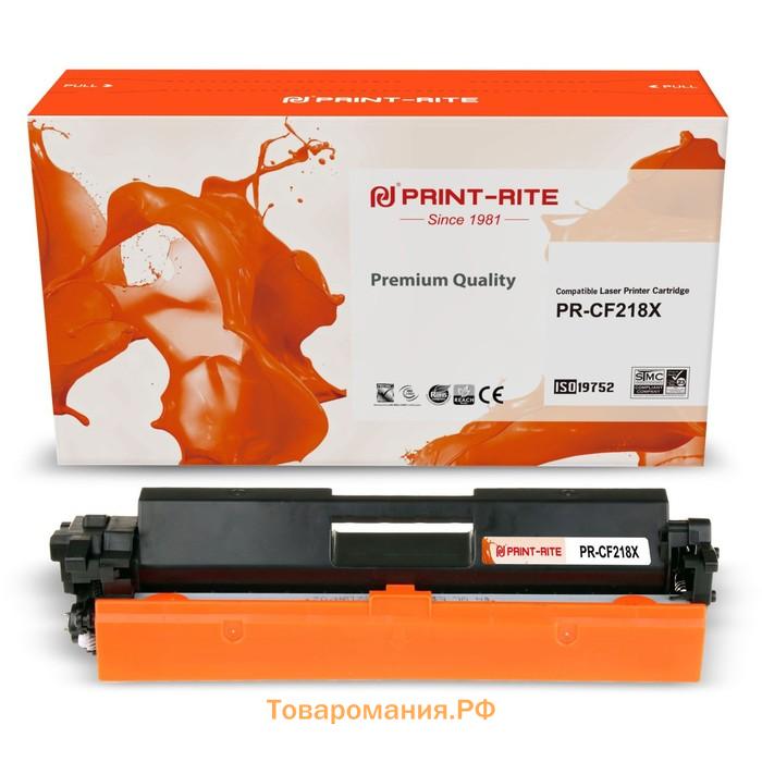 Картридж лазерный TFHBECBPU1J PR-CF218X для HP LJ Pro M104a/M104W/ MFP (3000k), чёрный