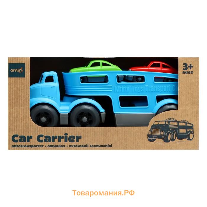 Автовоз Car Hauler №2, цвета МИКС