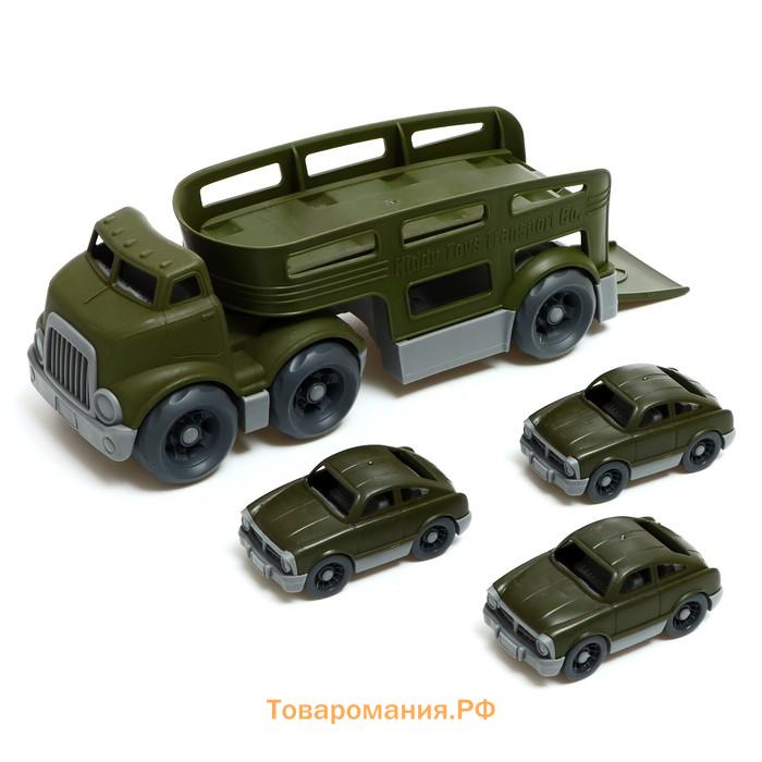 Автовоз Car Hauler №2, цвета МИКС