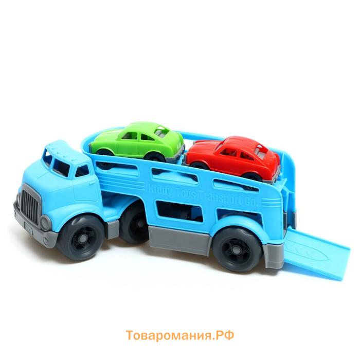 Автовоз Car Hauler №2, цвета МИКС