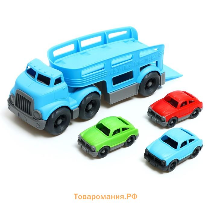 Автовоз Car Hauler №2, цвета МИКС