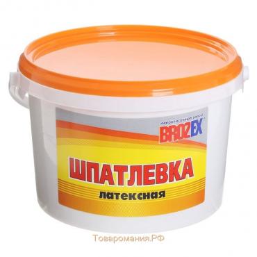 Шпатлёвка латексная Brozex, 5 кг