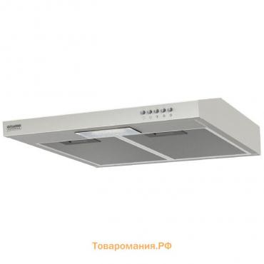 Вытяжка KRONA JESSICA slim 600 WHITE push button, 350 м3/ч, 3 скорости, кнопки, белая