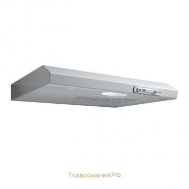 Вытяжка Jetair LIGHT IX/F/60, плоская, 350 м3/ч, 3 скорости, серебристая