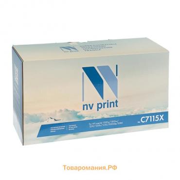 Картридж NV PRINT C7115X для HP LaserJet 1000w/1005w/1200/1200n/1220/3330mfp/3380 (3500k)