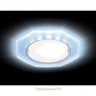 Светильник Ambrella light встраиваемый светодиодный, G5.3, 3Вт, цвет белый, d=85 мм