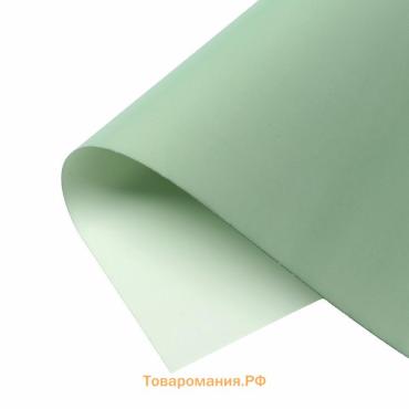 Пленка матовая для цветов, двухсторонняя «Веста», зелёный, 57×57±5% см