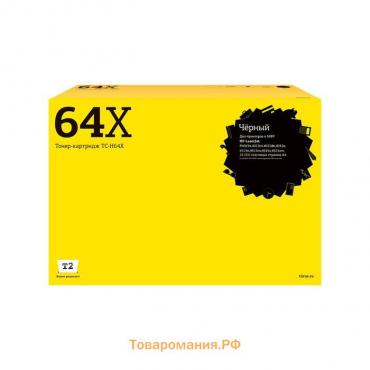 Лазерный картридж T2 TC-H64X (CC364X/364X/64X/P4015/P4515) для принтеров HP, черный