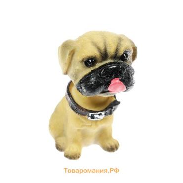 Собака на панель авто, качающая головой, мини, дог