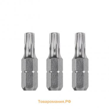 Бита KWB INDUSTRY, TORX30, сталь TQ60, 25 мм, 3 шт