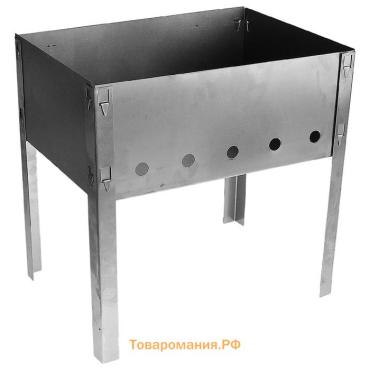 Мангал maclay "Искорка", без шампуров, 35×24×35 см, металлический, разборный