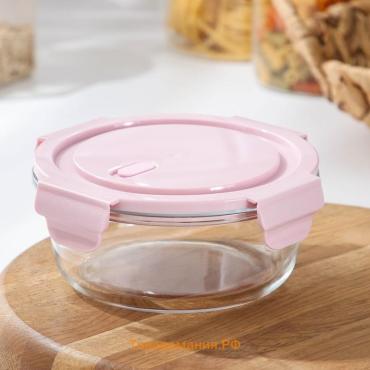 Контейнер  Cook and Freeze, 600 мл, с крышкой, жаропрочное стекло, МИКС