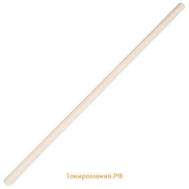 Палка гимнастическая, деревянная, 1 м, цвет бежевый